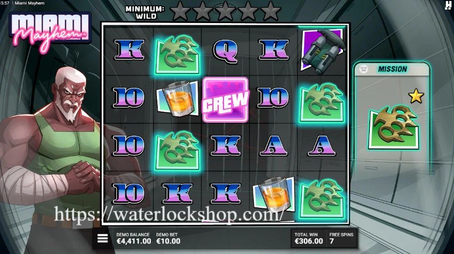 Miami Mayhem: Slot Aksi Kota Pantai dengan Multiplier Panas & Free Spins