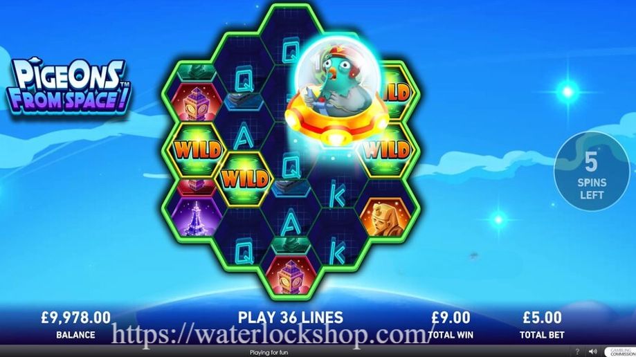 Pigeons from Space!: Slot Bertema Merpati, Alien, dan Petualangan Luar Angkasa